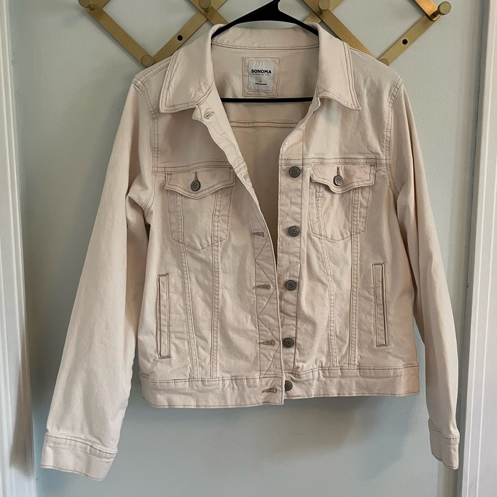 White Denim Jackie Sonoma
